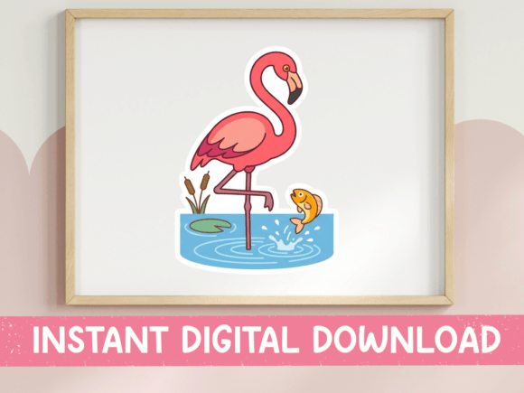 Cute Pink Flamingo Pond Goldfish: A Designer's Review
