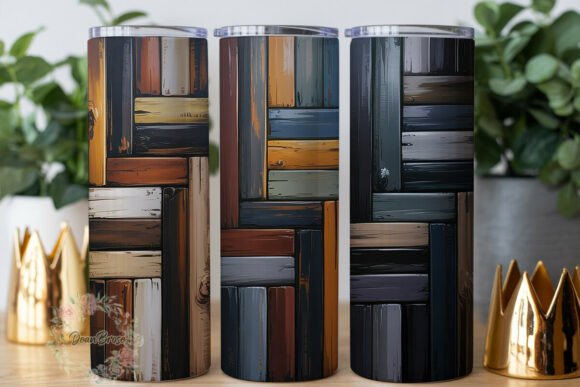 Distressed Wood Plank 20oz Tumbler Wrap Review