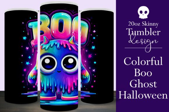 Glowing Halloween Ghost Tumbler Wrap 3 Review