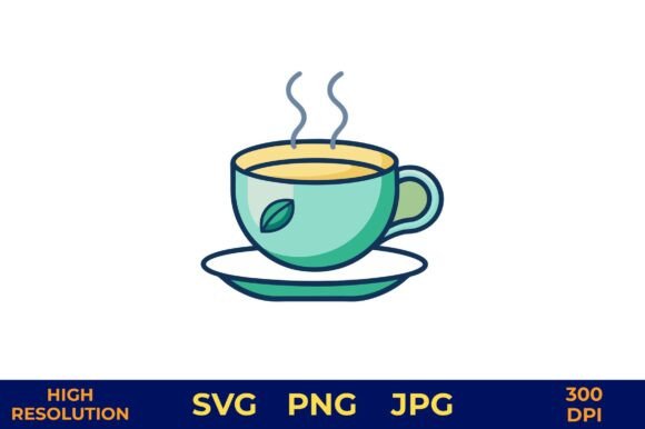 Hot Tea Cup with Steam Vector: A Designer's Real-World Review
