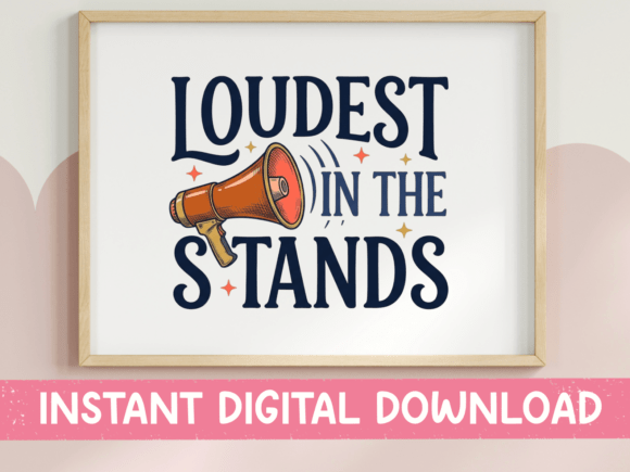 Loudest in the Stands Megaphone Embroidery Review