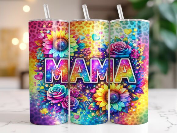 Mama Sunflower Floral 20 Oz Tumbler Wrap Review