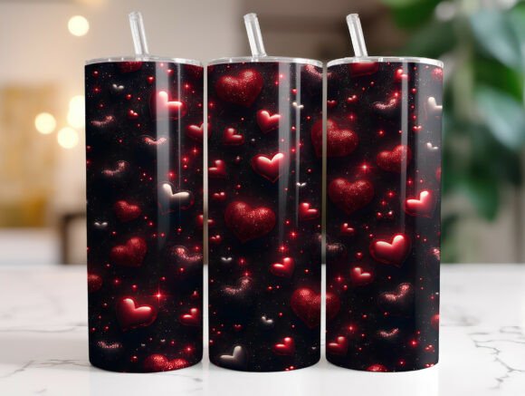 Red Heart Love Valentine Tumbler Wrap Review