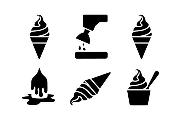 Soft Serve Ice Cream Vector Set Review