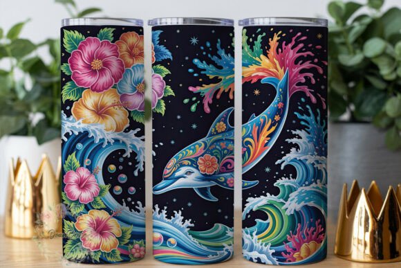 Vibrant Ocean Dream 20oz Tumbler Wrap Review
