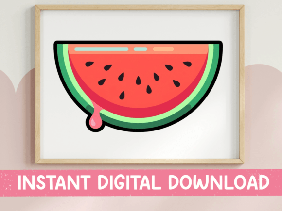 Watermelon Slice Summer Fruit Art Embroidery Review