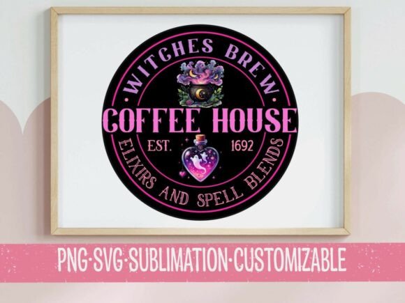 Witches Brew Coffee House SVG PNG Review